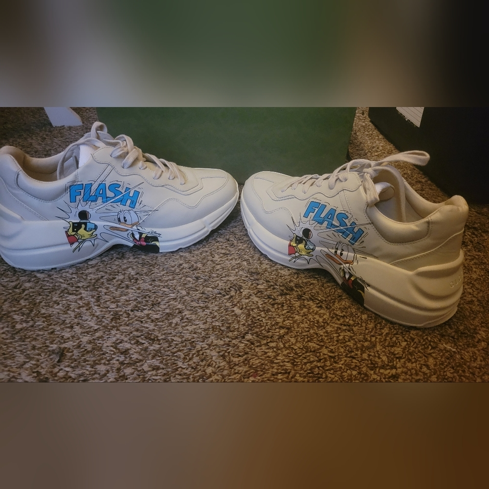Gucci Donald Duck Flash Sneakers - Disney Edition